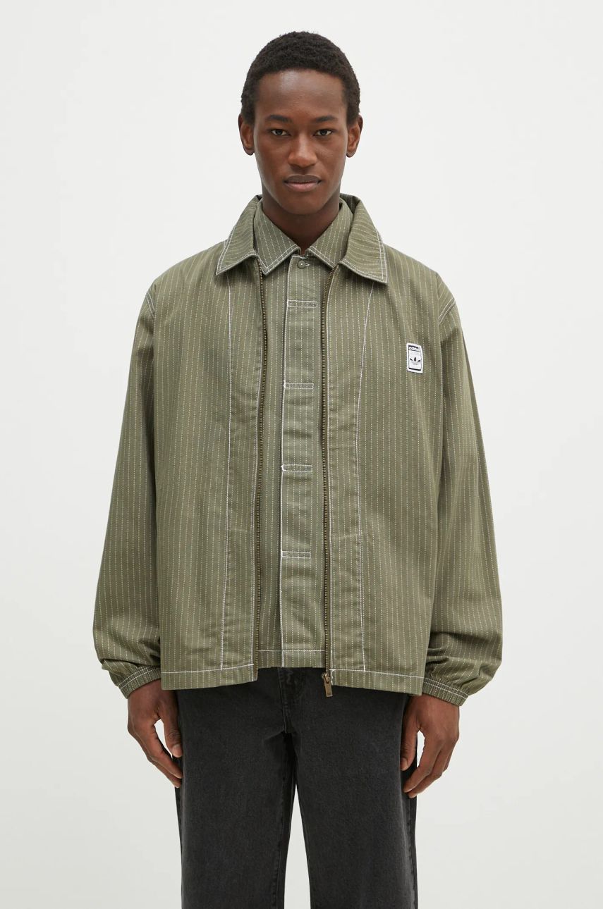 Vetrovka adidas Originals Wabash Nylon Coach Jacket Zelené | JP4484, 0