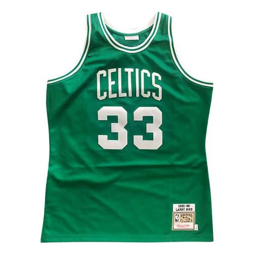Dres Mitchell & Ness Mitchell & Ness Celtics Bird Authentic Jersey Zelené | 7226-340-85LBIRD