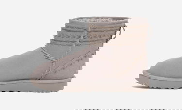 Tenisky a topánky UGG Classic Mini Ritza Boot Šedá | 1170710-CPF, 2