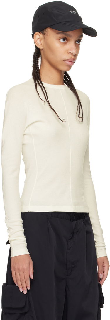 Sveter Y-3 Y-3 Crewneck Long Sleeve T-Shirt Čierna | IV7754, 1