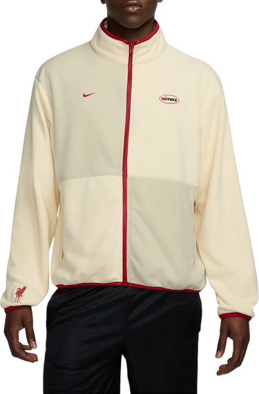 Bunda Nike Liverpool FC Nike Club+ Full-Zip Fleece Jacket Biela | hj1045-113, 0