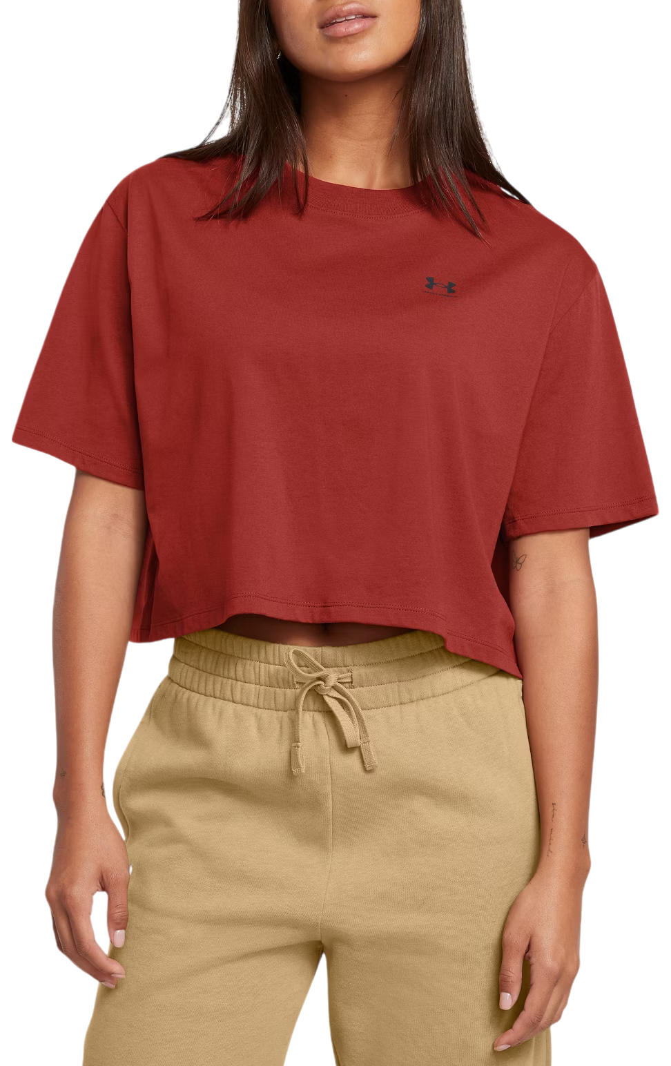 T-Shirt Boxy Crop Short Sleeve