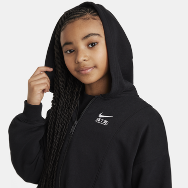 Mikina Nike Air Full-Zip Fleece Hoodie Čierna | FN8615-010, 2