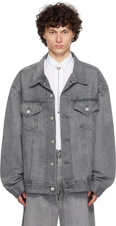 Bunda Junya Watanabe Junya Watanabe Levi's Edition Garment Treated Denim Jacket Šedá | WO-J203-051, 0