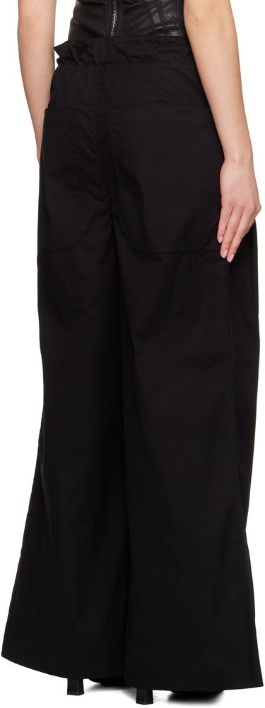 Nohavice Entire Studios Entire Studios Wares Wide-Leg Trousers Čierna | ESU-S25-3007-BL, 2