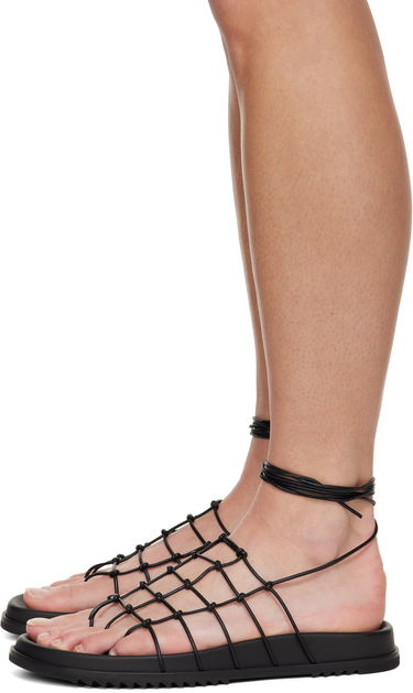 Šaty Rick Owens Rick Owens Hollywood Web Granola Sandals Čierna | RP01E7800 LLP, 2