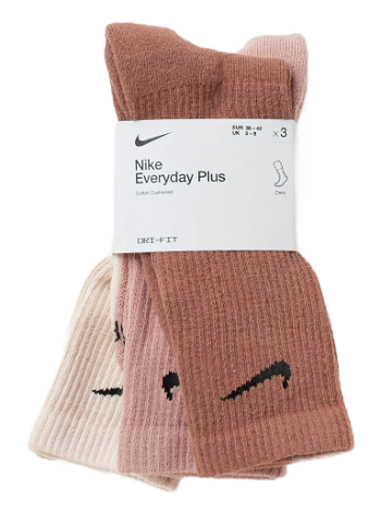 Nike Plus Cushioned Training Crew Socks (3 Pairs) 195244785971