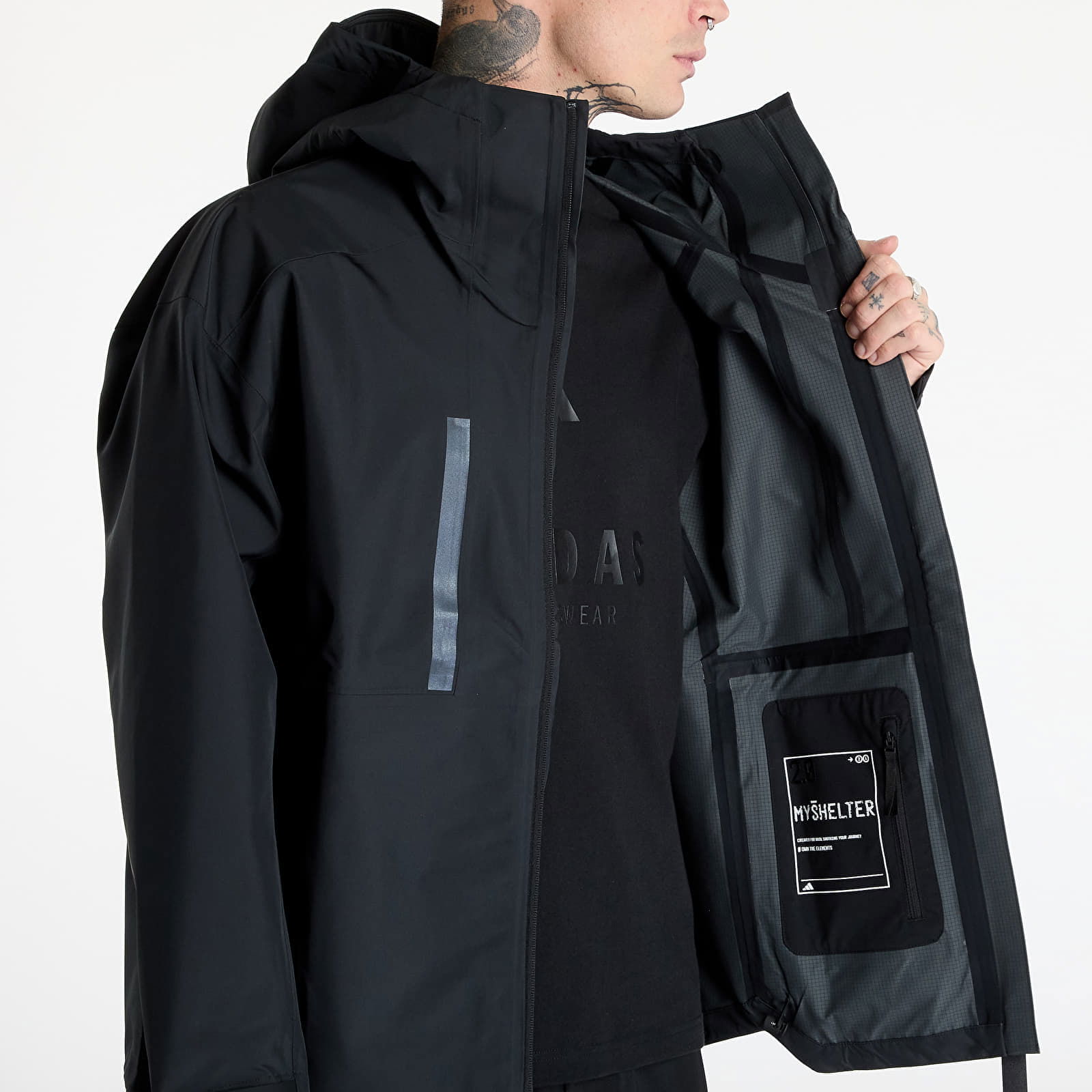 Myshelter Carry Strap RAIN.RDY Black Jacket