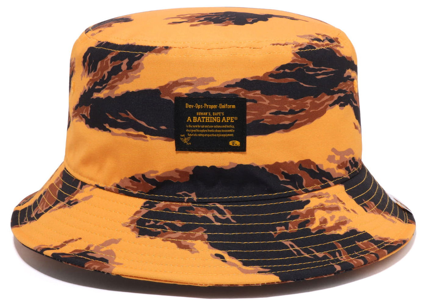 Klobúk BAPE Tiger Camo Bucket Hat Oranžová | 1I70-181-005, 0