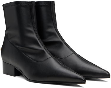 Oblečenie Anine Bing ANINE BING Hilda Flat Ankle Boots Čierna | A-14-1209-000, 3