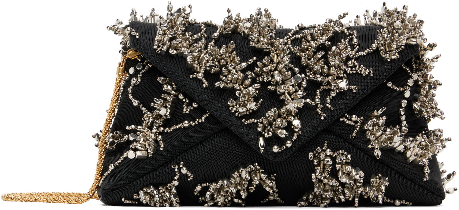 Kabelka Dries Van Noten Dries Van Noten Embellished Envelope Bag Čierna | 251-011511-695, 0