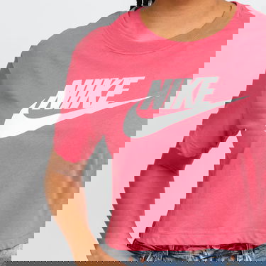 Tričko Nike NSW Tee Essential Crop Icon Ružová | BV6175-622, 2
