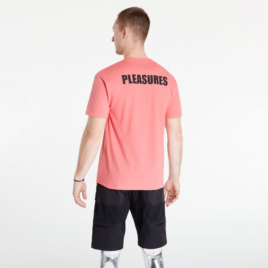 Tričko Pleasures Orgy Tee Ružová | P22SU043 Coral, 1