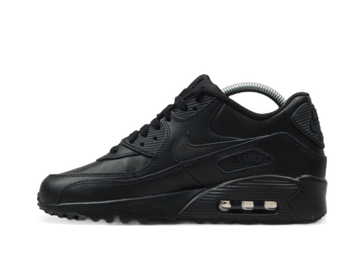 Tenisky a topánky Nike Air Max 90 Leather GS Čierna | 833412-001