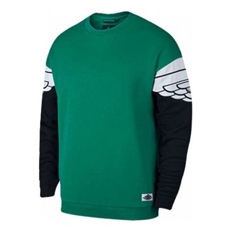 Sveter Jordan Air Jordan Arm Logo Pullover Zelené | AO0427-302