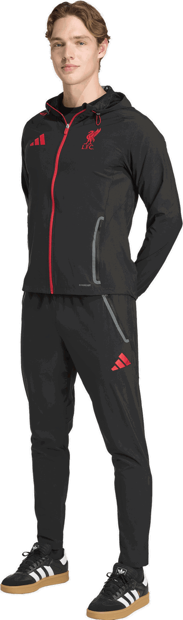 Tepláky adidas Originals Liverpool FC Tiro25 Competition Vis Tech Track Pants Čierna | jz5557, 5