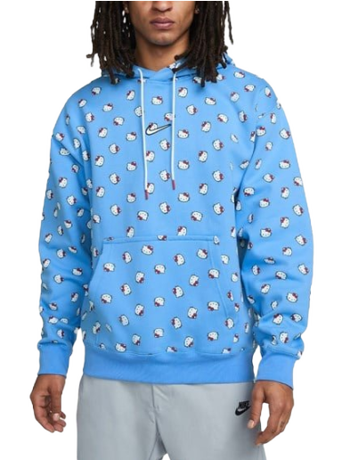Mikina Nike Hello Kitty x Fleece Hoodie Modrá | DR5515-412