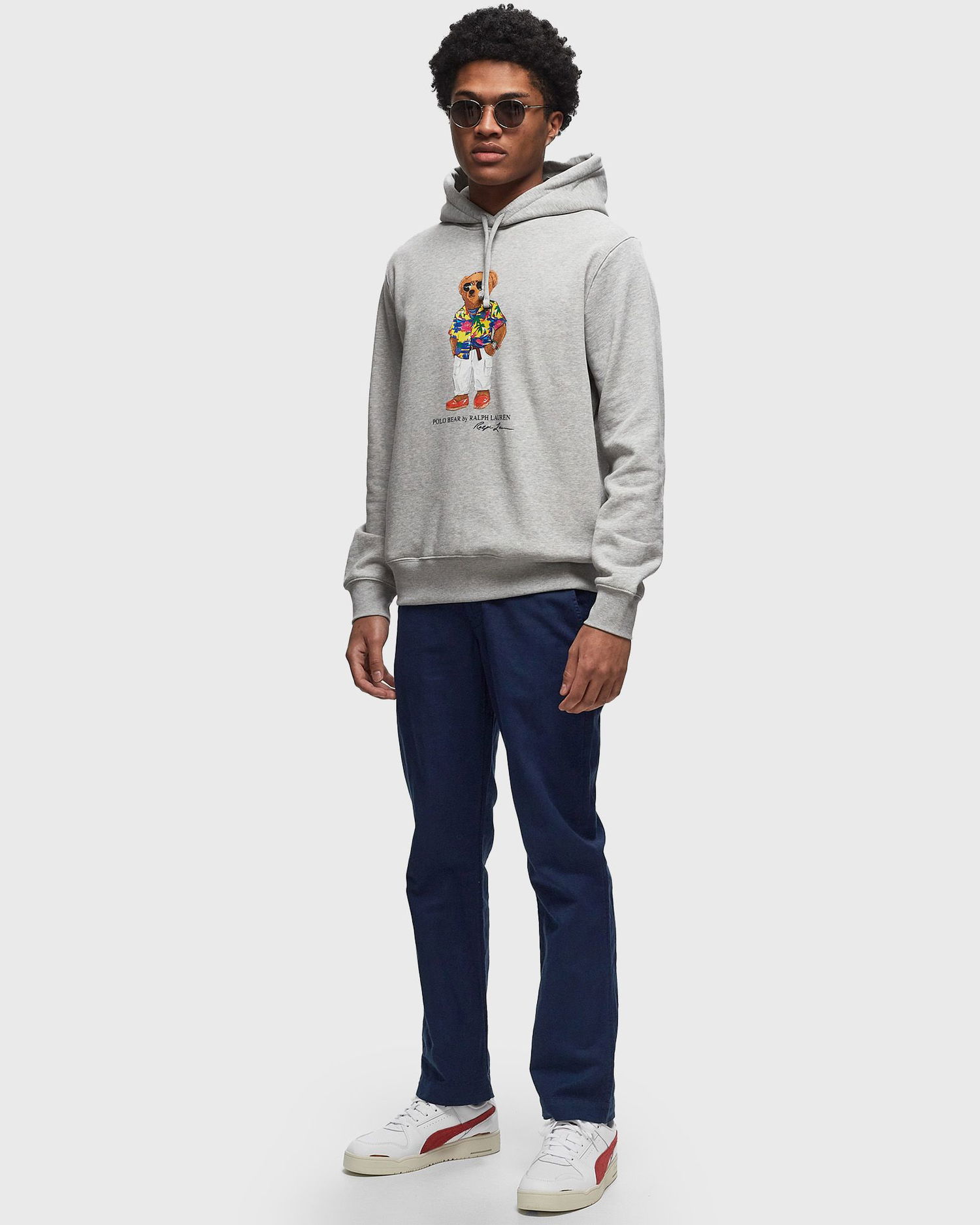 Mikina Polo by Ralph Lauren LONG SLEEVE-SWEATSHIRT Šedá | 710853309036, 1