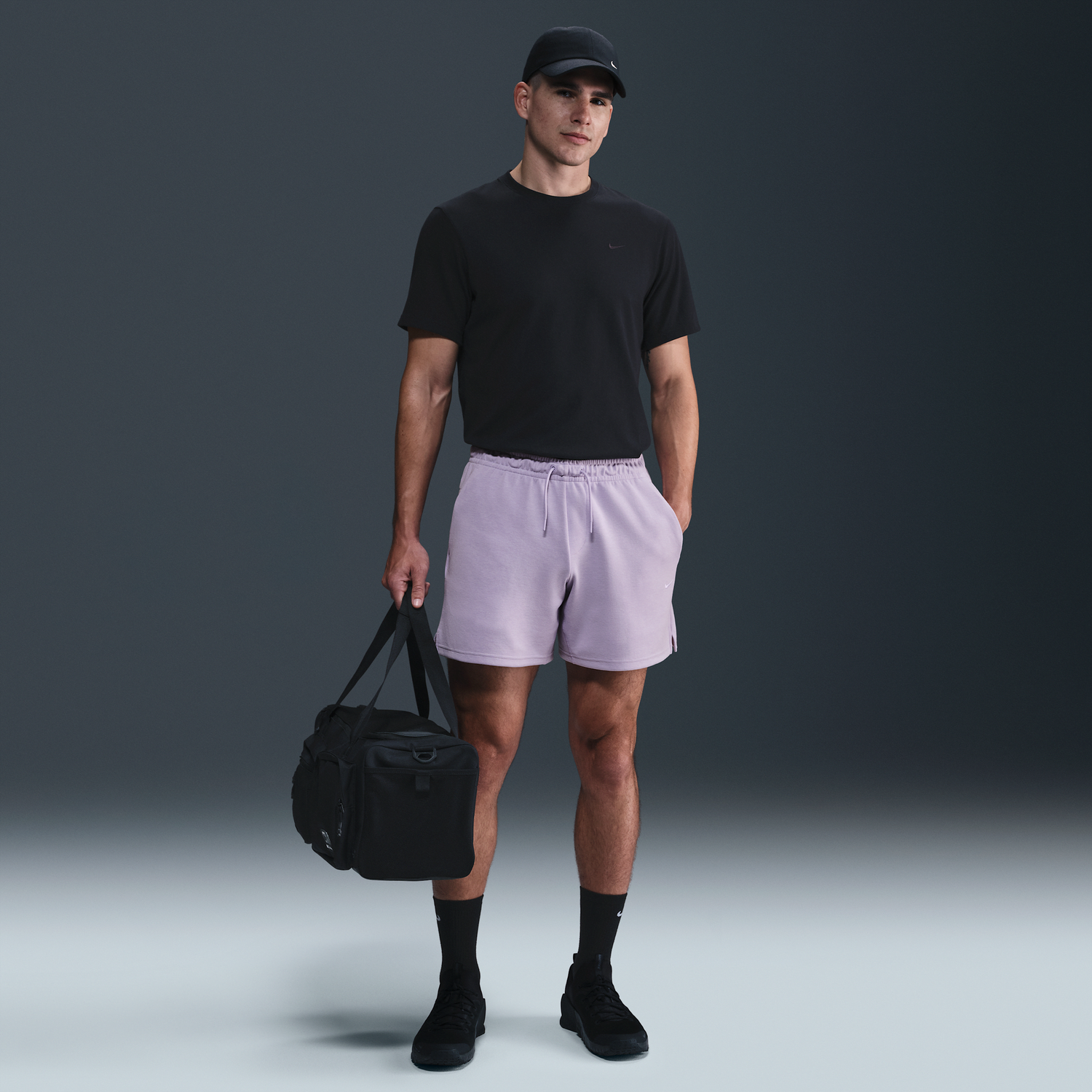 Šortky Nike Primary Fleece Dri-FIT UV 7" Training Shorts Čierna | FZ0961-515, 0