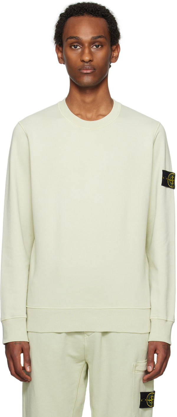 Mikina Stone Island Patch Sweatshirt Béžová | 801563051, 0