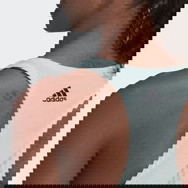 Tielko adidas Originals LOUNGEWEAR Essentials Loose Logo Tank Top Tyrkysová | HD1683, 4