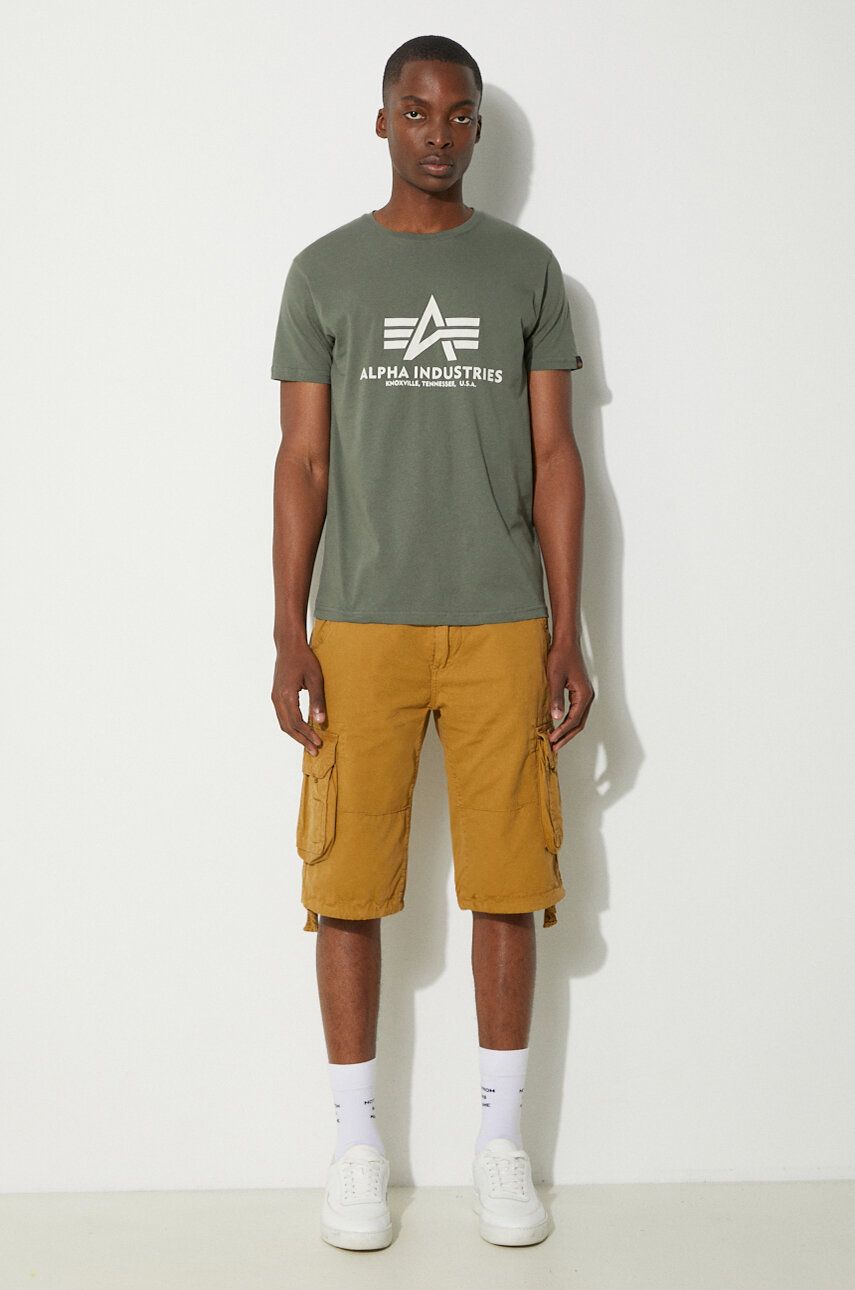 Šortky Alpha Industries Cargo Shorts Hnedá | 191200.13, 1