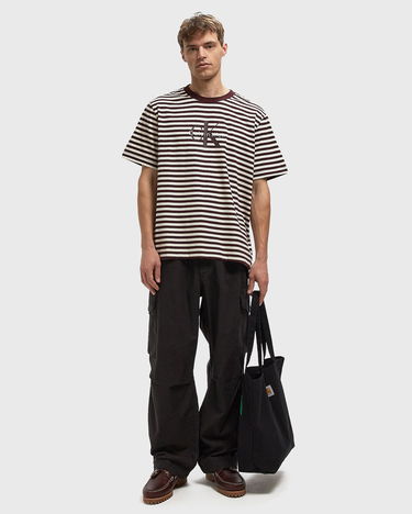 Tričko CALVIN KLEIN Striped Jersey Monogram T-Shirt Rôznofarebný | LV04RD204GGR9, 1