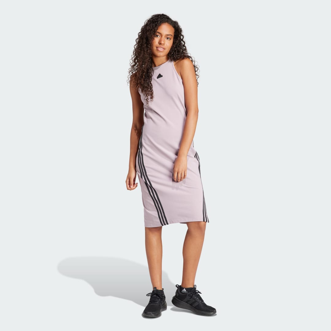 Šaty adidas Performance Sportswear Future Icons 3-Stripes Dress Ružová | IS3657, 1