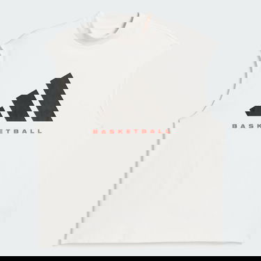 Tielko adidas Performance Sleeveless Basketball T-Shirt Biela | IW5648, 4