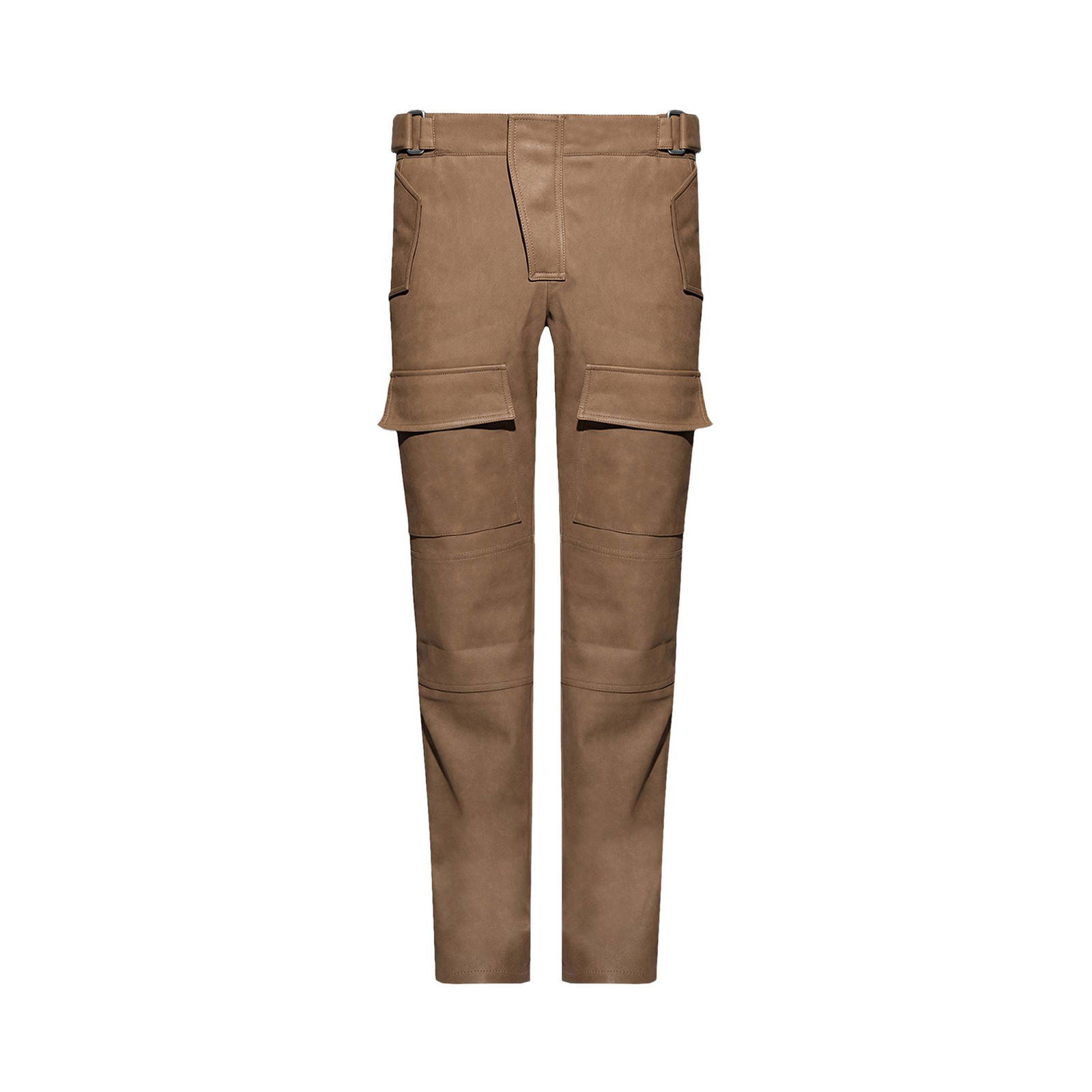 Vegan Leather Moto Trousers