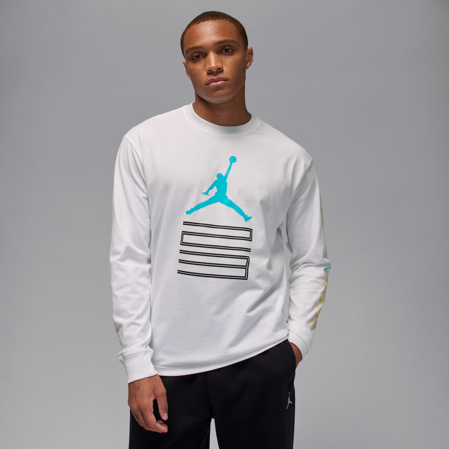 Tričko Jordan Brooklyn AJ11 Graphic Long-Sleeve T-Shirt Cotton Biela | IM6507-100, 0
