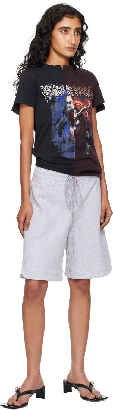 Tričko VETEMENTS VETEMENTS Cradle of Filth Cut-Up Fitted T-Shirt Čierna | WCF76TR930BR, 3