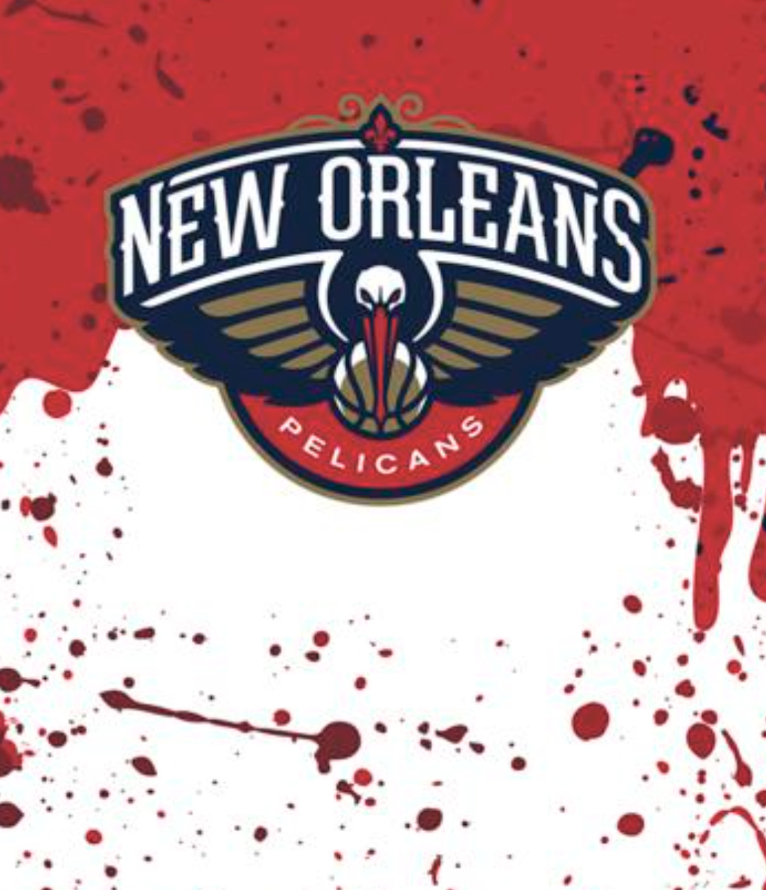 Športový doplnok Wilson Tennis New Orleans Pelicans NBA Team Mini Hoop Červená | wtb1302no, 1