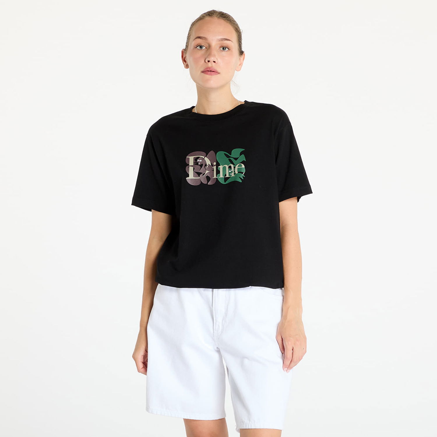 Tričko Dime Classic Duo T-Shirt UNISEX Black Čierna | DIMESU2428BLK, 1