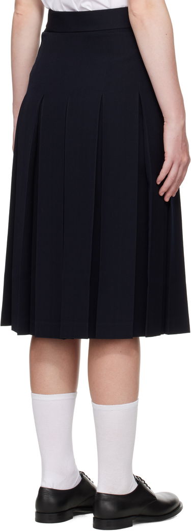 Sukňa Comme des Garçons Girl Pleated Midi Skirt Navy | NO-S003-051-2, 2