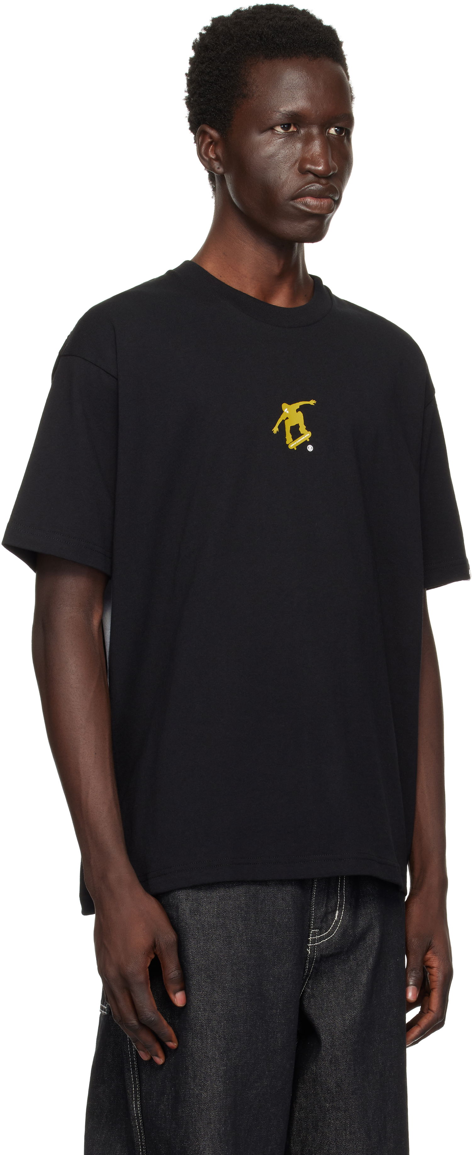 Tričko AAPE by A Bathing Ape AAPE by A Bathing Ape Theme Graphic T-Shirt Čierna | AAPTEM1552XXNBKX, 1