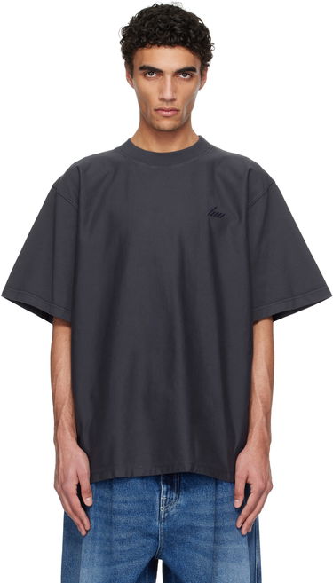 Tričko HED MAYNER Hed Mayner Embroidered T-Shirt Šedá | HMMA70007R-HA082A, 0