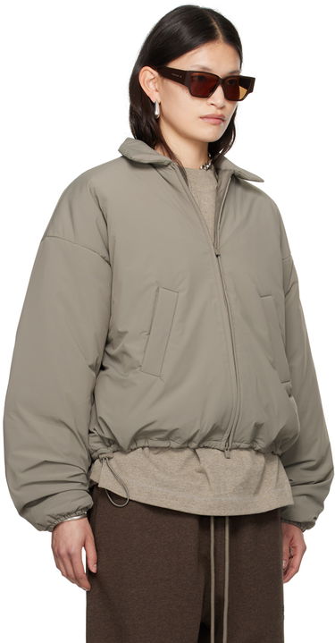 Bomber bunda Fear of God ESSENTIALS Padded Bomber Jacket Šedá | 202SU245135FW, 1