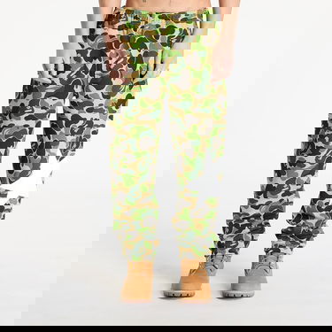 Nohavice BAPE Camo Sweatpants With Star Zelené | 001PTK801007M GRN, 0