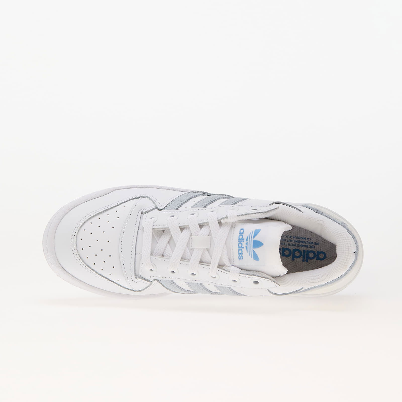 adidas Forum Bold Stripes W Ftw White/ Halo Blue/ Light Blue, Women's low-top sneakers