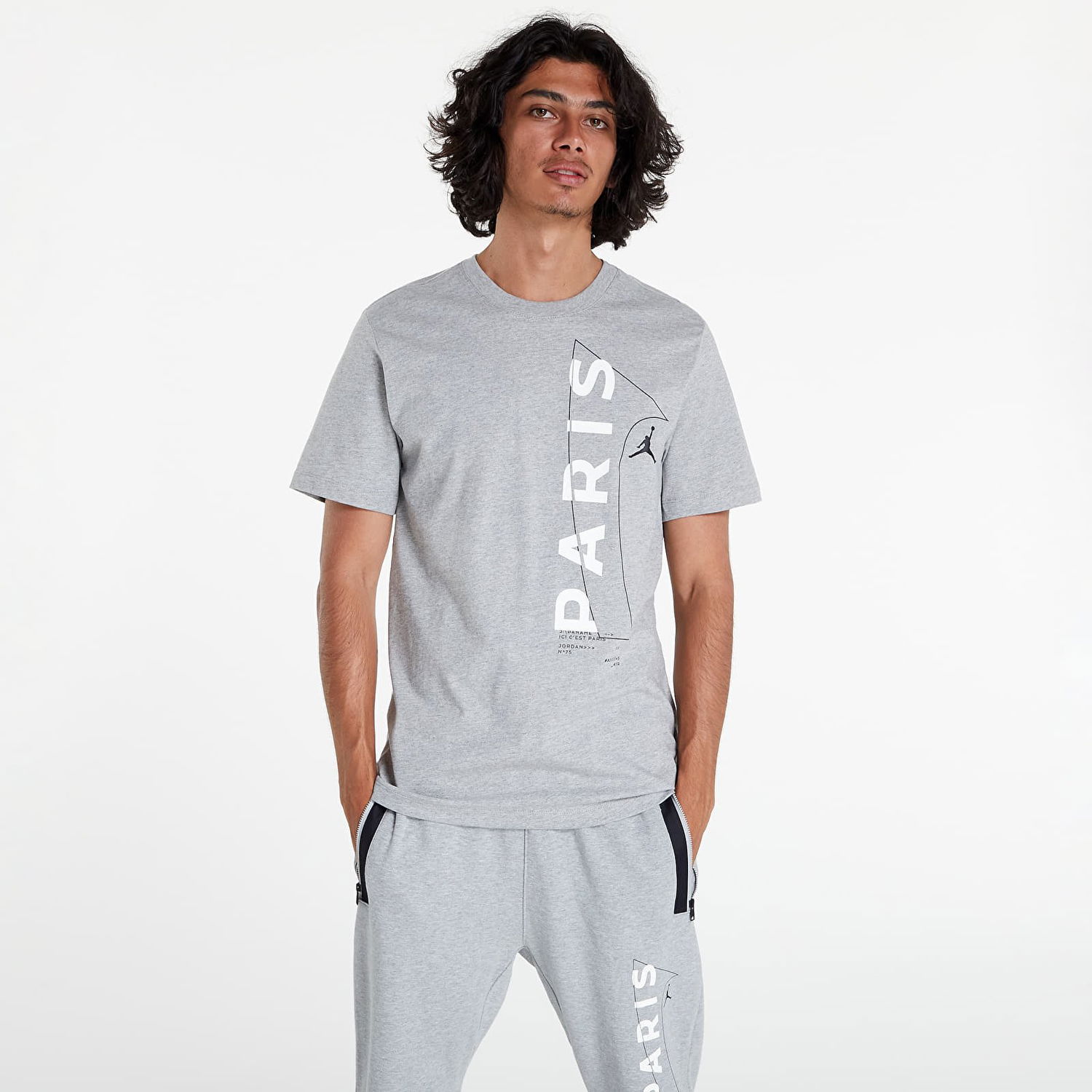 Tričko Jordan Paris Saint-Germain Šedá | dm3092-063, 0