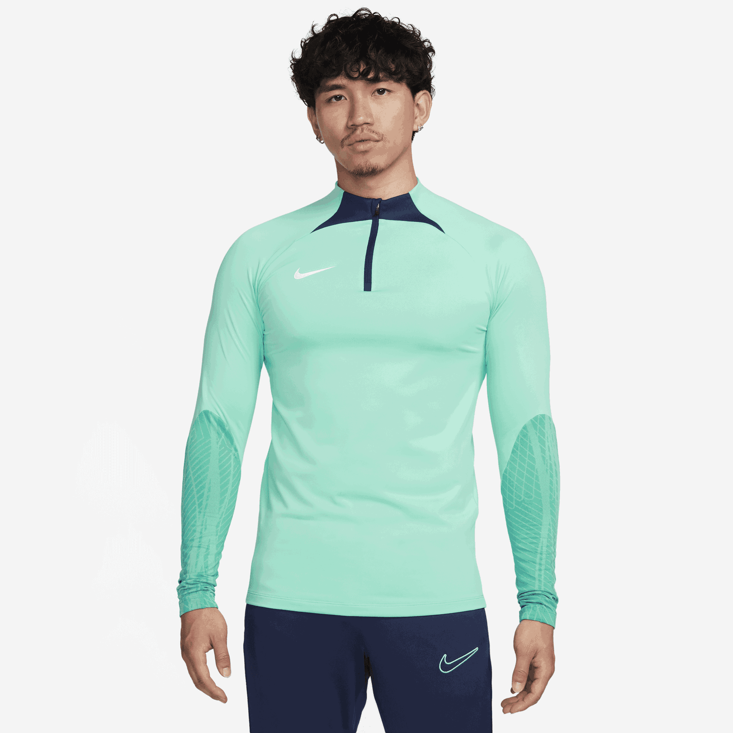 Mikina Nike Dri-FIT Strike Football Drill Top Tyrkysová | DV9225-349, 0