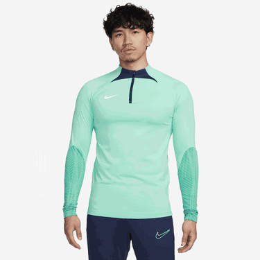 Mikina Nike Dri-FIT Strike Football Drill Top Tyrkysová | DV9225-349, 0