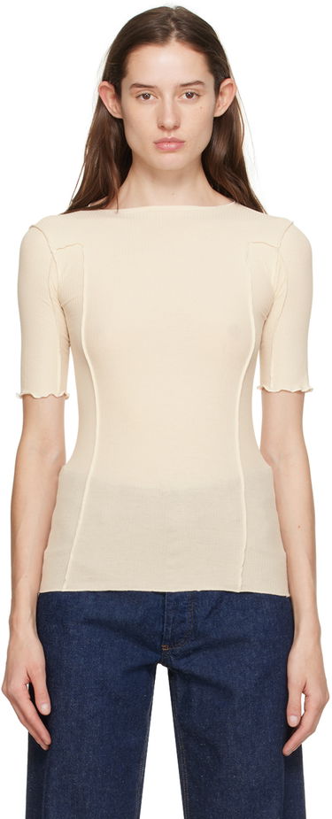 Tričko Baserange Fitted Short Sleeve T-Shirt Béžová | TTO3-RB-000, 0