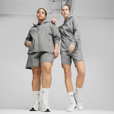 Mikina Puma teamFINAL Casuals Hooded Jkt Wmn Šedá | 658531-33, 2
