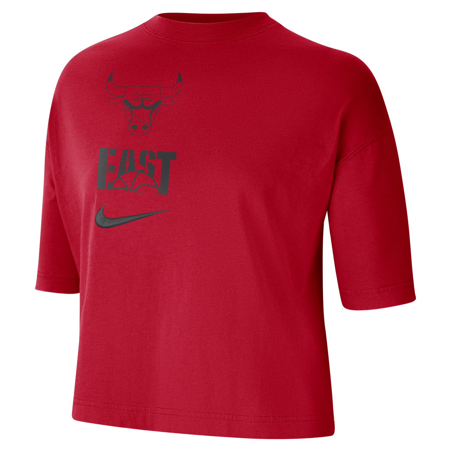 Tričko Nike NBA Chicago Bulls Essential Boxy Tee Červená | DZ0196-657, 0