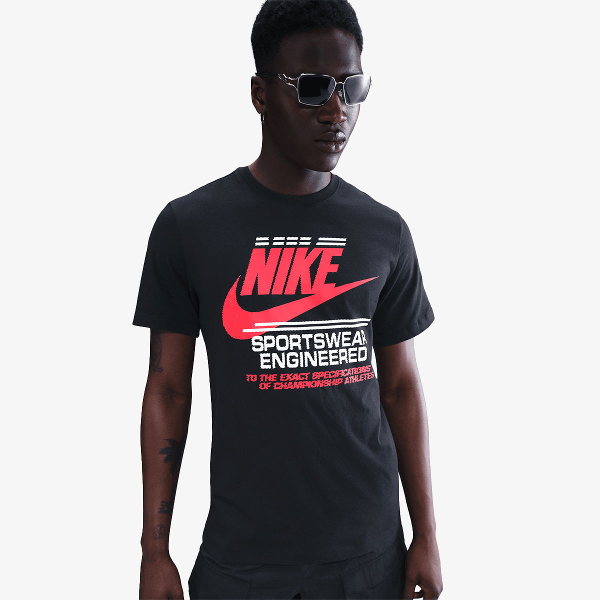 Tričko Nike Sportswear Engineered Futura T-Shirt Čierna | HQ9157-010, 1