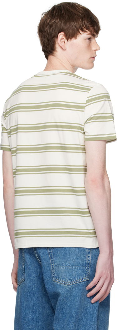 Tričko Fred Perry Fred Perry Fine Stripe T-Shirt Biela | M9851, 2