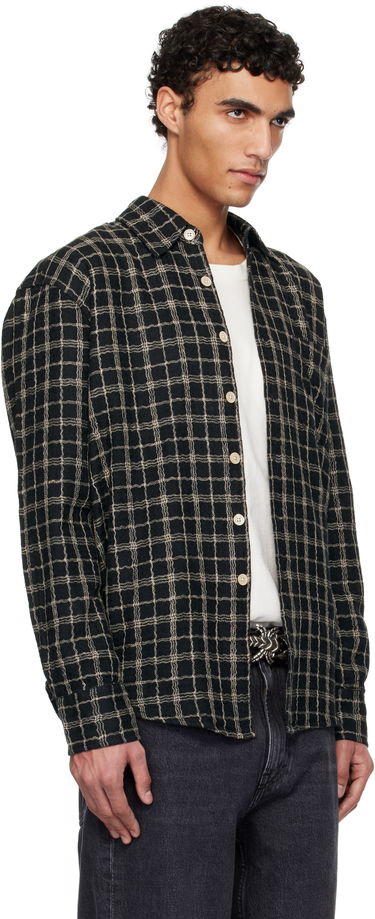 Košeľa OUR LEGACY Our Legacy Above Grid Check Shirt Čierna | M2252ABF, 1