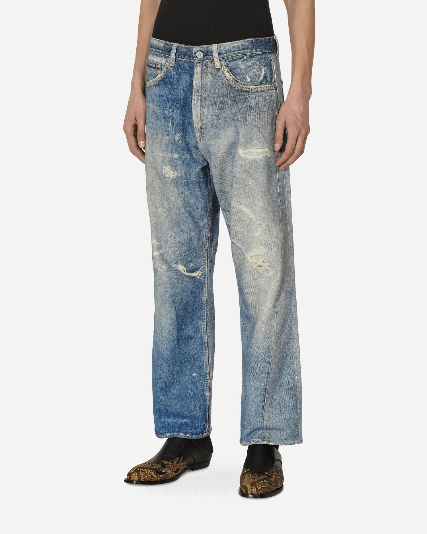 Džínsy OUR LEGACY Third Cut Jeans Modrá | M4205TDD 001, 0